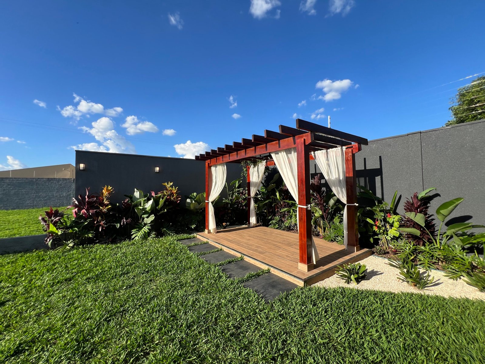 espaço para casamento ao ar livre região de franca